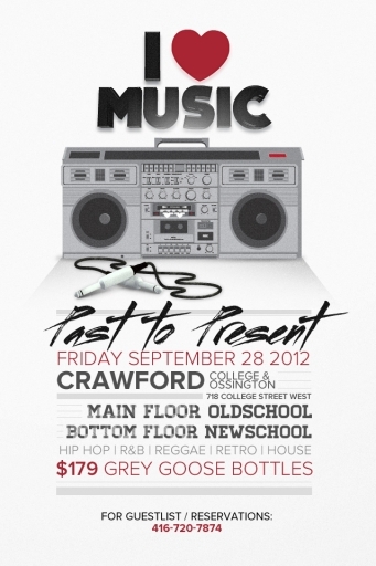 I LOVE MUSIC inside CRAWFORD
